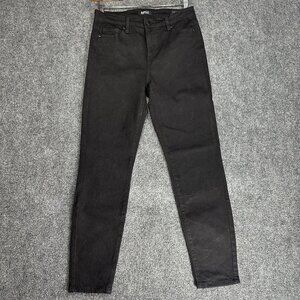 Buffalo David Bitton Jeans Womens 6 Mollie High Rise Stretch Skinny Black Cotton
